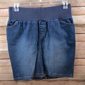 Liz Lang Jean Skirt Maternity Size 6